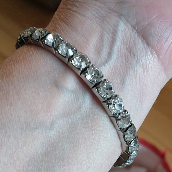 Vintage Jewelry - 🇨🇦 Vintage Rhinestone tennis bracelet